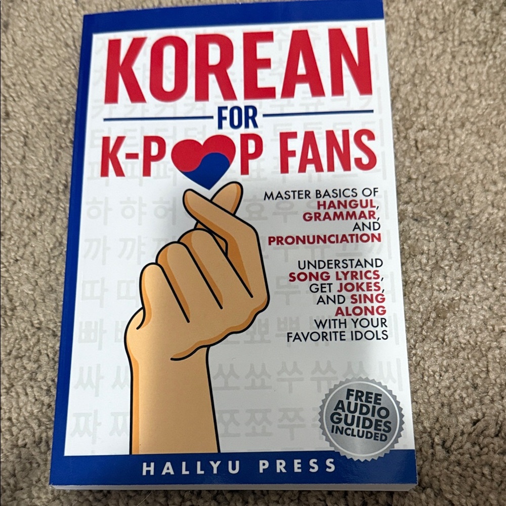 Korean for K-Pop Fans Book